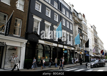 New Bond street mayfair london uk 2008 Banque D'Images