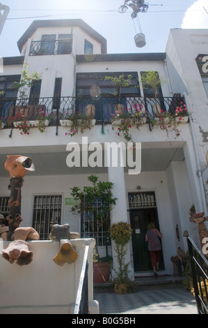 Neve Tzedek Tel Aviv Israël Shimon Rokah maison construite en 1887, rue Rokah No 24 Banque D'Images