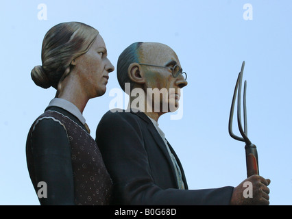 American Gothic Banque D'Images