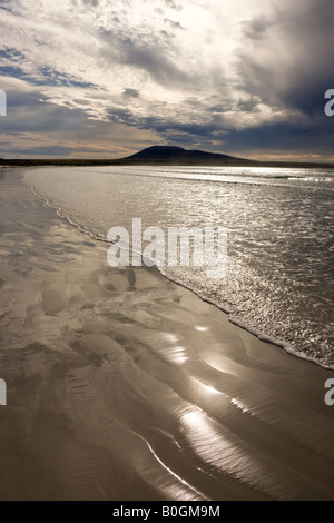 Four Mile Beach Elephant Bay à Pebble Island dans les îles Falkland Banque D'Images