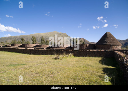 Raqchi, les ruines inca, Pérou Banque D'Images