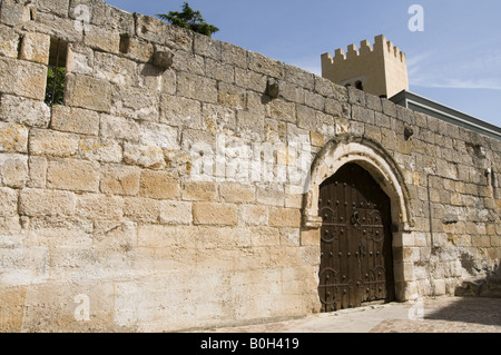 El Cid chambre à Zamora (casa de El Cid o de Arias Gonzalo - 11ème et 12ème siècles) Banque D'Images