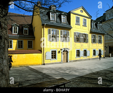 La résidence de Schiller, Friedrich von Schiller, Weimar, Thuringe, Allemagne Banque D'Images