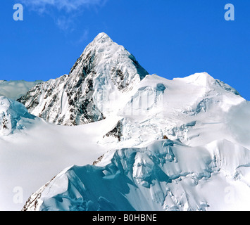 Mt. Foraker, Denali National Park, 5304 m, vue aérienne, de l'Alaska, Alaska, USA Banque D'Images