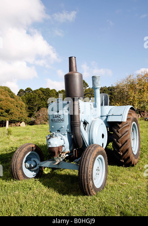 Lanz Bulldog tracteur antique 1952 Banque D'Images