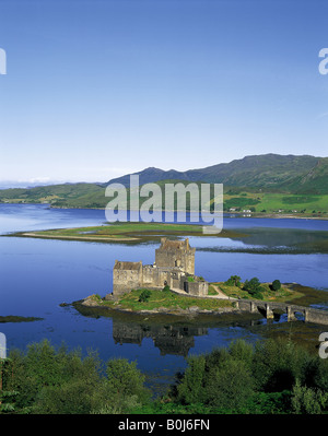 Le Château d'Eilean Donan en Ecosse Banque D'Images