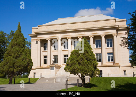 Bibliothèque de l'État du Dakota du Nord Bismarck State Capitol USA Banque D'Images