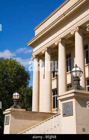 Bibliothèque de l'État du Dakota du Nord Bismarck State Capitol USA Banque D'Images