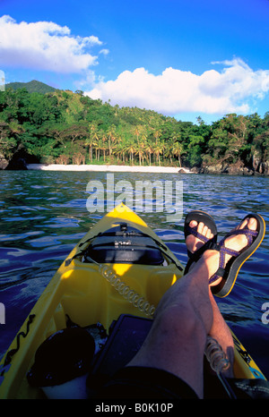 Kayak Kadavu Fuji Banque D'Images