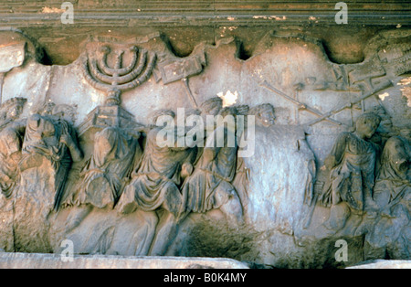 Arc de Titus, Rome, Italie, 1er siècle de notre ère. Artiste : Inconnu Banque D'Images