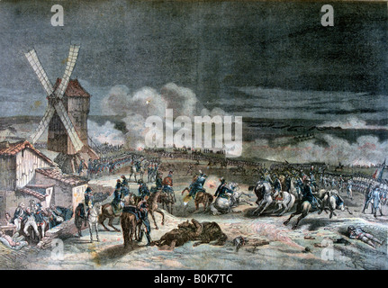 Bataille de Valmy, 20 septembre 1792, (1892). Créateur : Inconnu. Banque D'Images