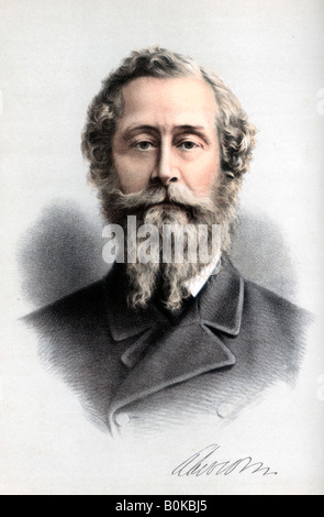 James Hamilton, 1er duc de Abercorn, homme politique conservateur britannique, c1890.Artist : Cassell, Petter & Galpin Banque D'Images