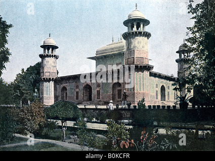 Tombe de Itimad-Ud-Daula, Agra, Inde, c1890. Artiste : Inconnu Banque D'Images