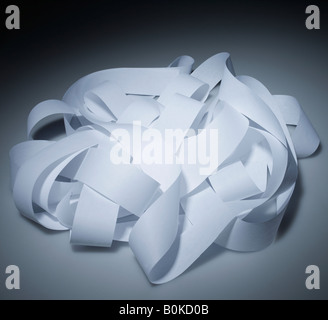 L'ajout de bandes Machine in Pile Banque D'Images