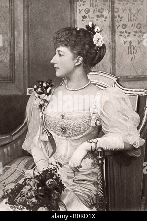 Princesse Maud de galles. Artiste : Inconnu Banque D'Images