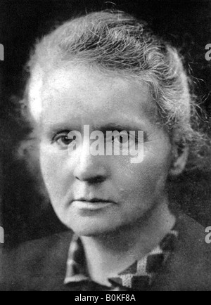 Marie Curie (1867-1934), physicien français d'origine polonaise, 1926. Artiste : Inconnu Banque D'Images