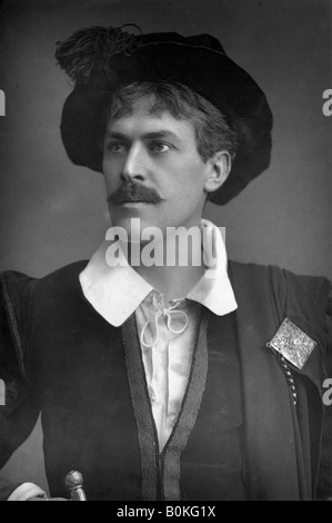 Sir George Alexander (1858-1918), acteur et directeur de théâtre, 1893.Artiste : W&D Downey Banque D'Images