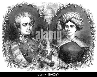 Sir Robert et Lady Vente, 19e siècle. Artiste : Inconnu Banque D'Images