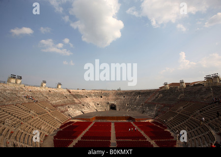 Amphithéâtre romain Verona Italie Banque D'Images