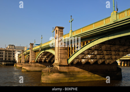 Southwark Bridge, London, UK Banque D'Images