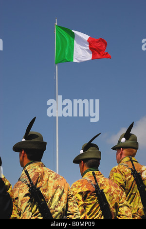 81. Alpini Rassemblement National. Bassano del Grappa, Italie, 9-10-11 mai 2008. Banque D'Images