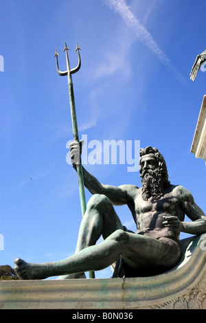 Par une sculpture commémorative Simonetti au capitaine Arthur Phillip premier gouverneur de la Nouvelle Galles du Sud Sydney NSW Australie Banque D'Images