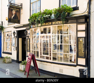 Hôtel Lord Nelson et pub Inn à Brigg, Nord du Lincolnshire, Angleterre, RU Banque D'Images