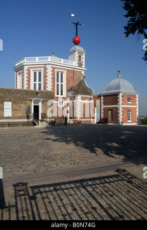 Flamsteed House, une partie de l'Observatoire Royal de Greenwich Park, London UK Banque D'Images