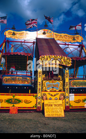 Yachts à vapeur Lees Harry au Great Dorset Steam Fair Dorset England UK Banque D'Images