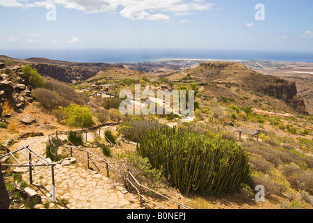 Mundo Aborigen - Musée - Barranco de Fataga - Gran Canaria Grand Banque D'Images