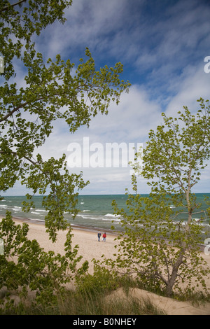 Indiana Dunes National Lakeshore Banque D'Images