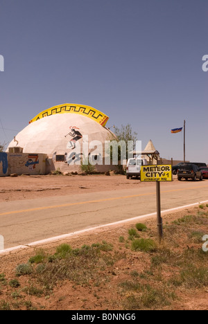 Meteor City Trading Post près de Winslow Arizona USA Banque D'Images