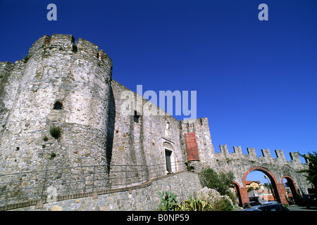 Italie, Ligurie, la Spezia, château de San Giorgio, musée archéologique Banque D'Images