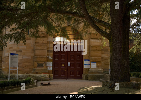 Entrée à la prison de Berrima gaol, Nouvelle-Galles du Sud, Australie,2008, le site de la prison a été vendu par le gouvernement de l'État de Nouvelle-Galles du Sud en 2022 Banque D'Images