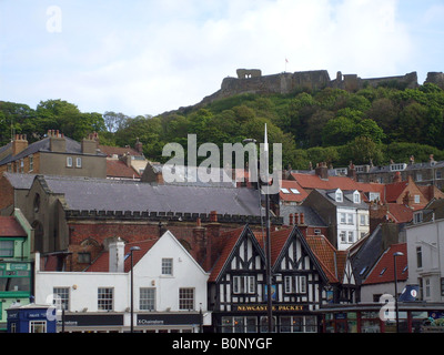 Le port de Scarborough, North Yorkshire, Angleterre. Banque D'Images