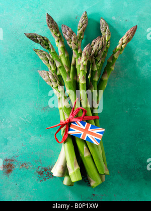 La botte d'asperges fraîches Banque D'Images