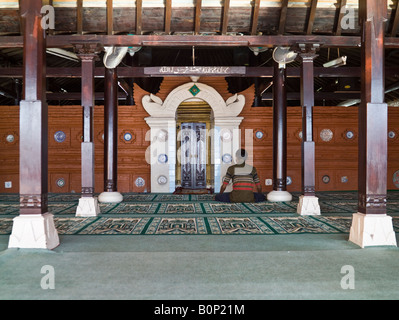 Salle de prière Masjid extra-Panjunan, Solo, Java, Indonésie Banque D'Images