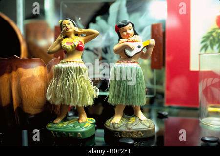 Hawaii Hula Dolls Banque D'Images