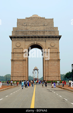 La porte de l'Inde, New Delhi, Inde Banque D'Images