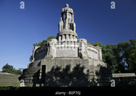 Statue de Bismarck à Hambourg, Allemagne Banque D'Images