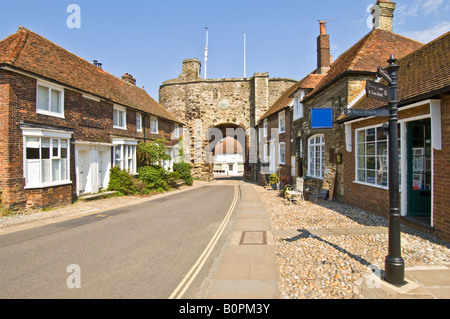 L'architecture typique de seigle - Regard sur l'Land Gate de Hilders Cliff Road. Banque D'Images