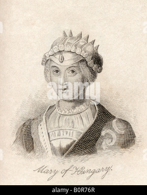 Marie d'Autriche, 1505 - 1558, alias Marie de Hongrie. Reine de Hongrie et de Bohême comme femme du roi Louis II, et plus tard gouverneur des Habsbourg Banque D'Images