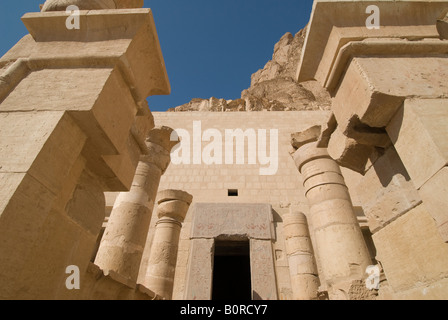 Le temple de Louxor Égypte Hatschepsut Banque D'Images