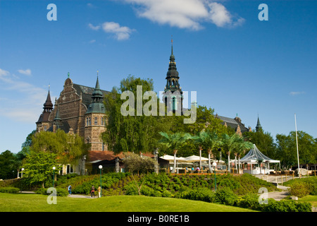 Musée nordique Nordiska museet () sur l'île Djurgarden dansdans Stockholm, Suède Banque D'Images