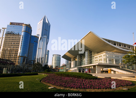 Grand théâtre de Shanghai Shanghai Chine Banque D'Images