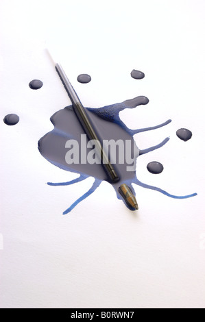 Encre Banque D'Images