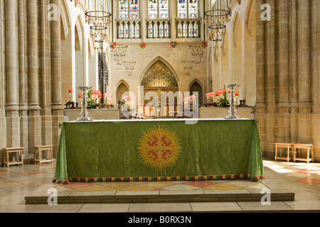 Autel de Saint James / Cathédrale St Edmundsbury à Bury St Edmunds, Suffolk, UK Banque D'Images