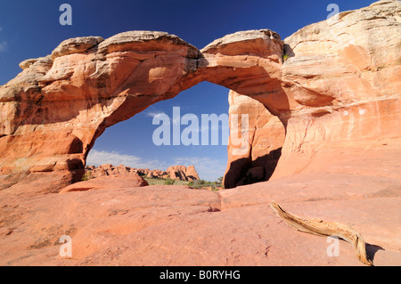 Arches National Park Broken Arch Banque D'Images