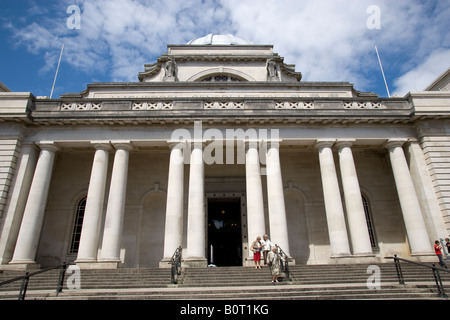 National Museum Cardiff au Pays de Galles Banque D'Images