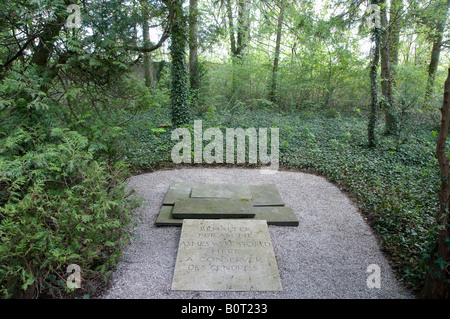 Monument commémoratif du camp de concentration de Dachau, en Bavière, Allemagne Banque D'Images